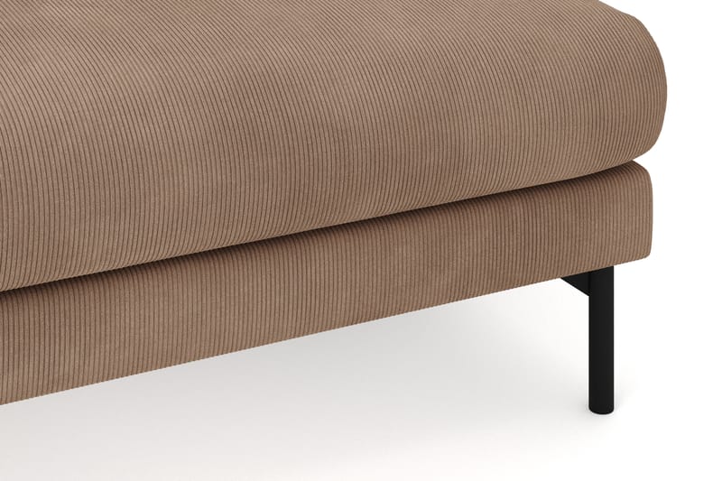 Menard 4-sits Vänstervänd U-formad Large Soffa med Divan och Schäslong i Manchester - Brun - Möbler - Soffa - U-soffa