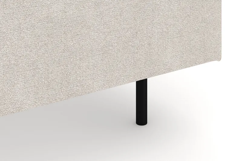 Menard 6-sits Högervänd L-formad Hörnsoffa i Tyg - Beige - Möbler - Soffa - Hörnsoffa