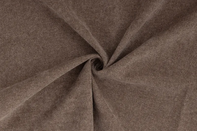 Menard 6-sits Högervänd L-formad Hörnsoffa i Tyg - Brun - Möbler - Soffa - Hörnsoffa