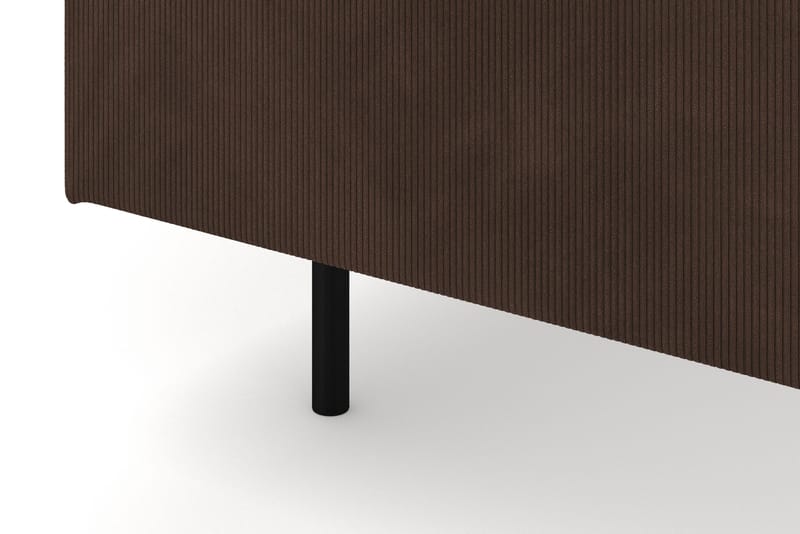 Menard 6-sits Vänstervänd L-formad Hörnsoffa i Manchester - Brun - Möbler - Soffa - Hörnsoffa