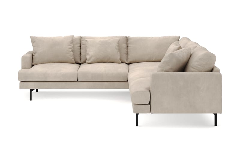 Menard 6-sits Vänstervänd L-formad Hörnsoffa i Manchester - Greige - Möbler - Soffa - Hörnsoffa