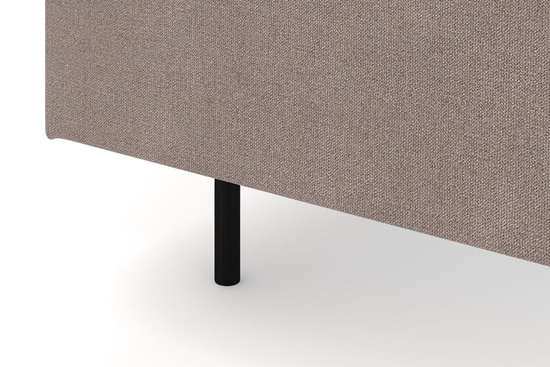 Menard 6-sits Vänstervänd L-formad Hörnsoffa i Tyg - Brun - Möbler - Soffa - Hörnsoffa