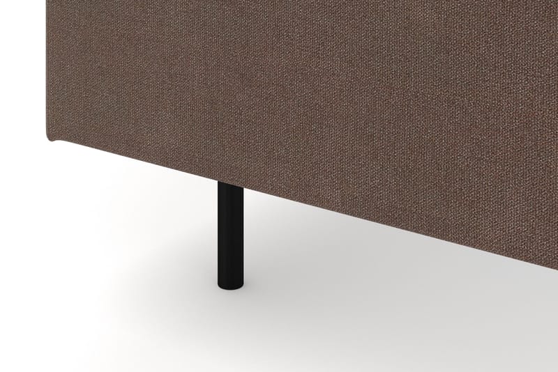 Menard 6-sits Vänstervänd L-formad Hörnsoffa i Tyg - Brun - Möbler - Soffa - Hörnsoffa