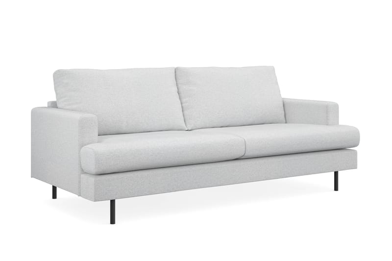 Menard Compact Soffa 2-sits - Ljusgrå - 2 sits soffa