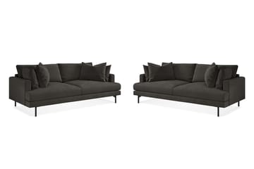Menard Soffgrupp 4-sits + 4-sits Manchestersoffa