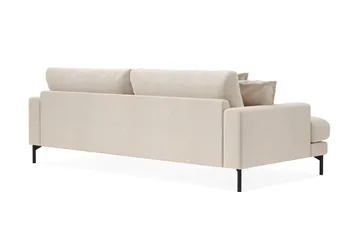 Menard Premium 4-sits Djup Soffa i Chenille - Ljusbeige - Möbler - Soffa - 4 sits soffa