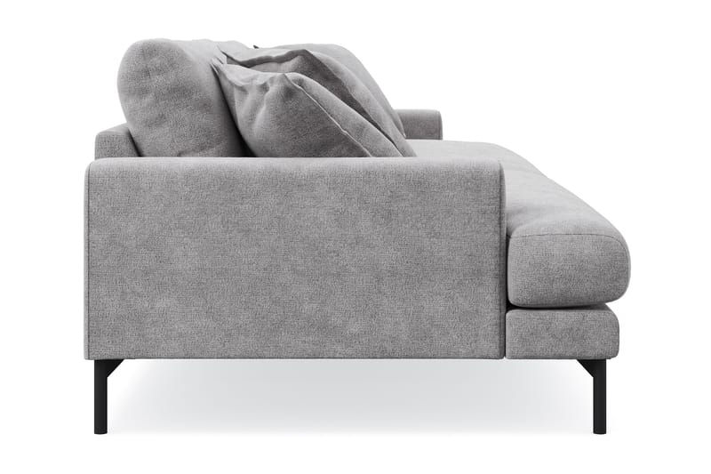 Menard Premium 4-sits Djup Soffa i Chenille - Grå - Möbler - Soffa - 4 sits soffa