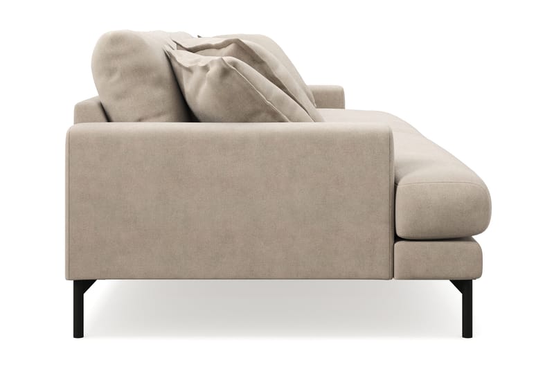 Menard Premium 4-sits Djup Soffa i Tyg - Beige - Möbler - Soffa - 4 sits soffa