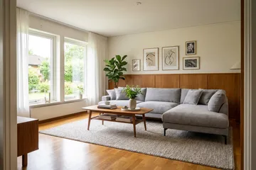 Menard Premium 5-sits Högervänd L-formad Djup Schäslongsoffa i Chenille - Trenza 03, Grå Chenille - Möbler - Soffa - Divansoffor & schäslongsoffa