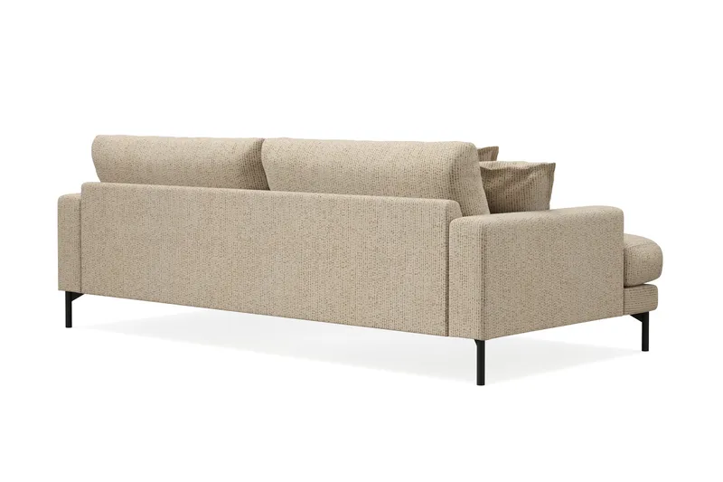 Menard Premium 4-sits Djup Soffa i Chenille - Beige - Möbler - Soffa - 4 sits soffa