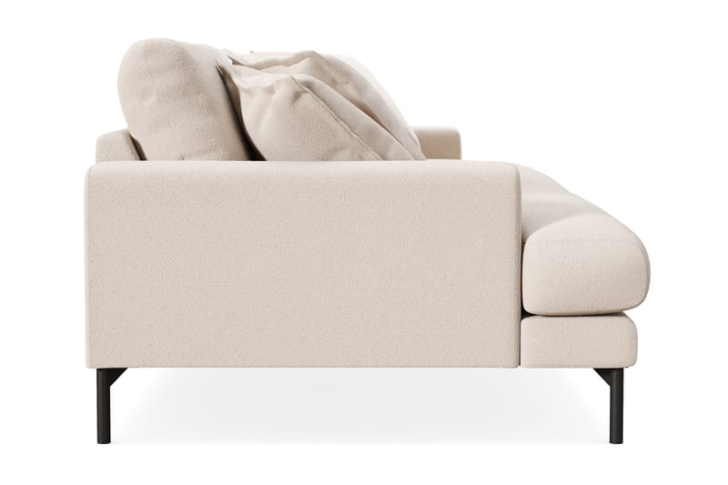 Menard Premium 4-sits Djup Soffa i Bouclé - Ljusbeige - Möbler - Soffa - 4 sits soffa