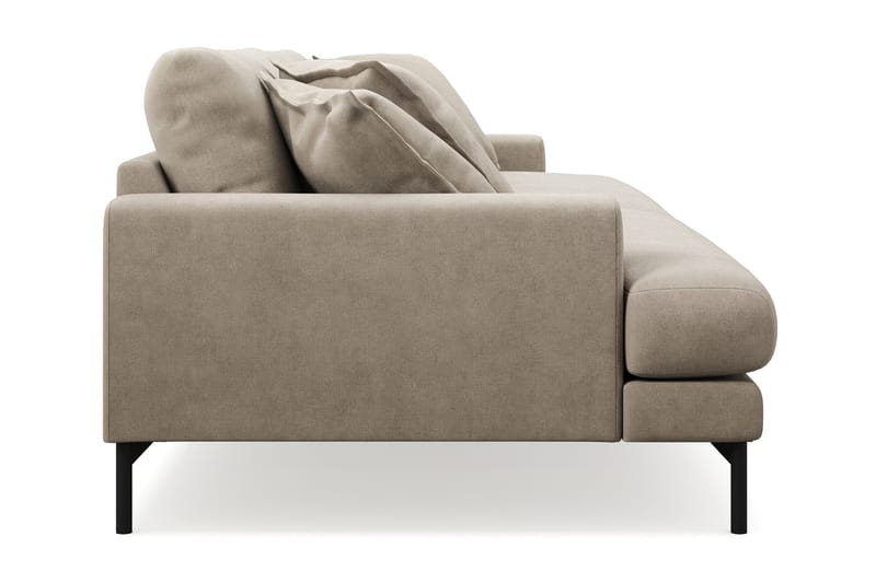 Menard Premium 4-sits Djup Soffa i Tyg - Brun - Möbler - Soffa - 4 sits soffa