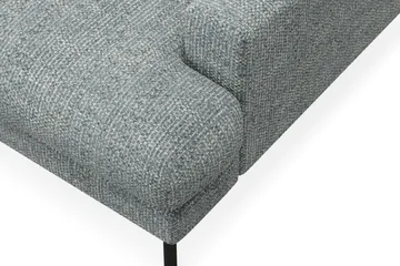 Menard Premium 5-sits Vänstervänd L-formad Djup Schäslongsoffa i Chenille - Grå/Blå - Möbler - Soffa - Divansoffor & schäslongsoffa