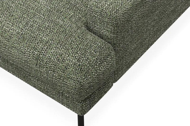 Menard Premium 5-sits Vänstervänd L-formad Djup Schäslongsoffa i Chenille - Grön - Möbler - Soffa - Divansoffor & schäslongsoffa