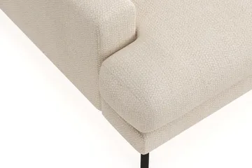 Menard Premium 5-sits Högervänd L-formad Djup Schäslongsoffa i Chenille - Ljusbeige - Möbler - Soffa - Divansoffor & schäslongsoffa