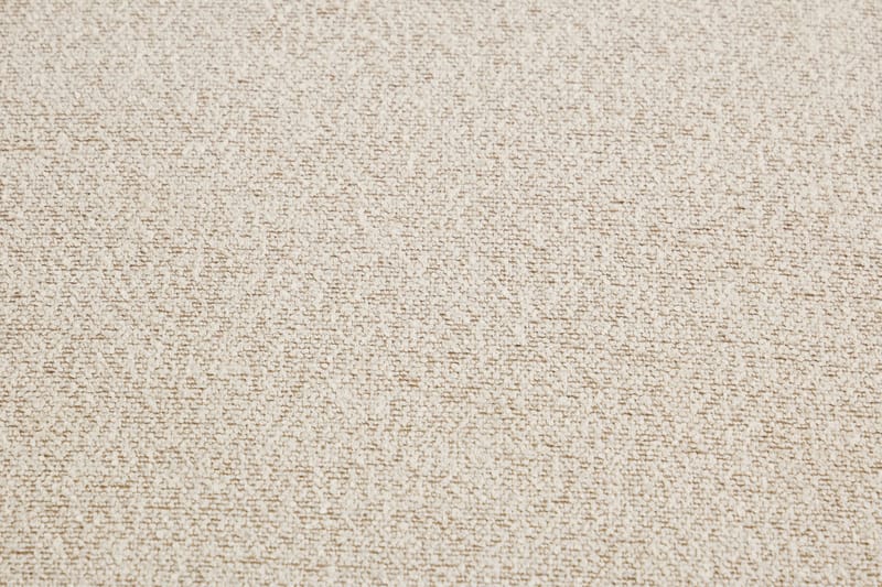 Milano 5-sits Rundad Högervänd L-soffa med Låg Rygg i Beige Boucle - Möbler - Soffa - Divansoffor & schäslongsoffa
