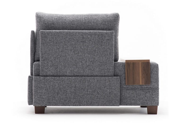 Algeria Fåtölj Höger - Grå - Möbler - Soffa - Modulsoffor - Övriga moduler till modulsoffa