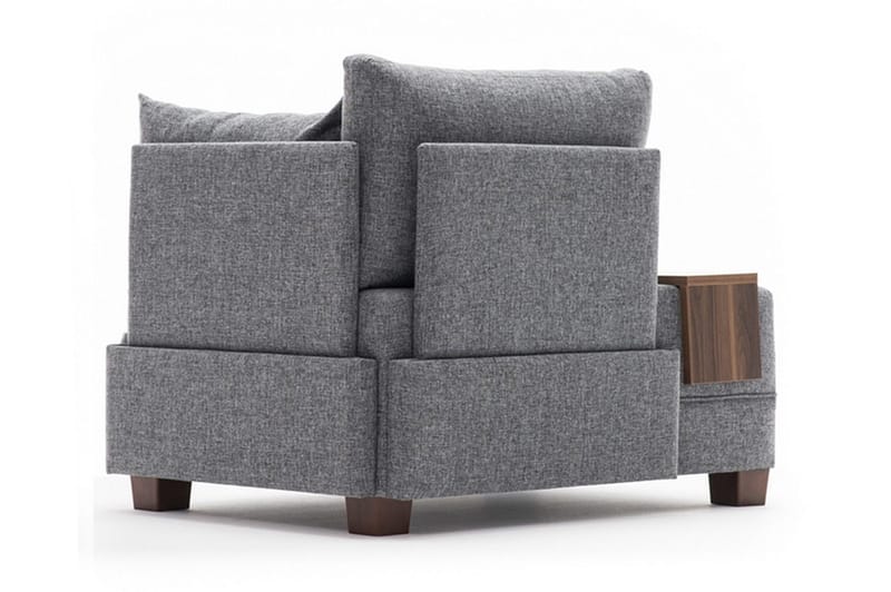 Algeria Fåtölj Höger - Grå - Möbler - Soffa - Modulsoffor - Övriga moduler till modulsoffa