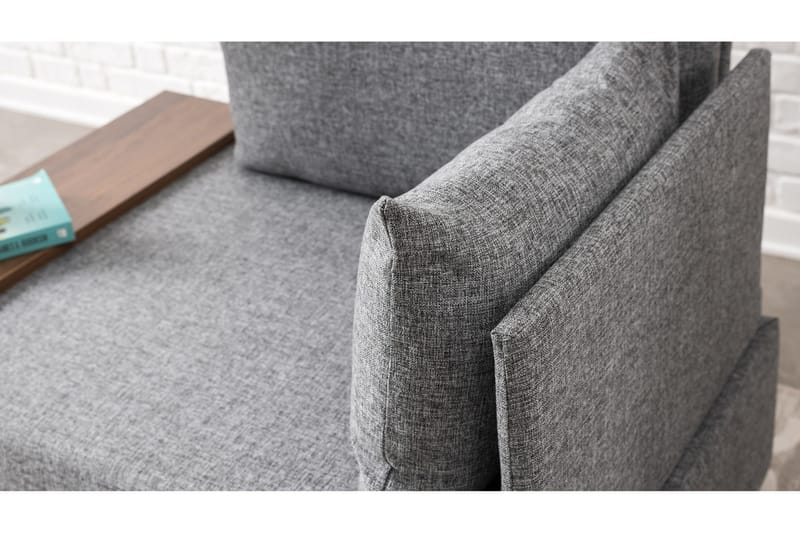 Algeria Fåtölj Höger - Grå - Möbler - Soffa - Modulsoffor - Övriga moduler till modulsoffa