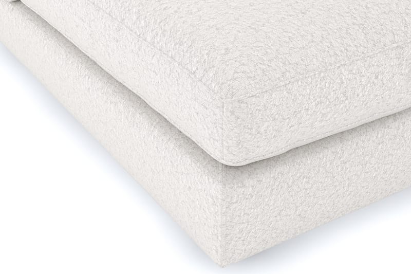 Arken 1-sits Divanmodul i Bouclé - Vit - Möbler - Soffa - Modulsoffor - Övriga moduler till modulsoffa