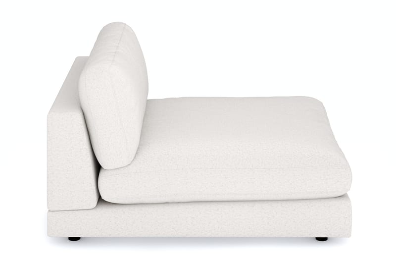 Arken 1-sits Divanmodul i Bouclé - Vit - Möbler - Soffa - Modulsoffor - Övriga moduler till modulsoffa