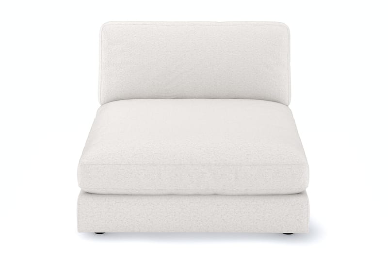 Arken 1-sits Divanmodul i Bouclé - Vit - Möbler - Soffa - Modulsoffor - Övriga moduler till modulsoffa