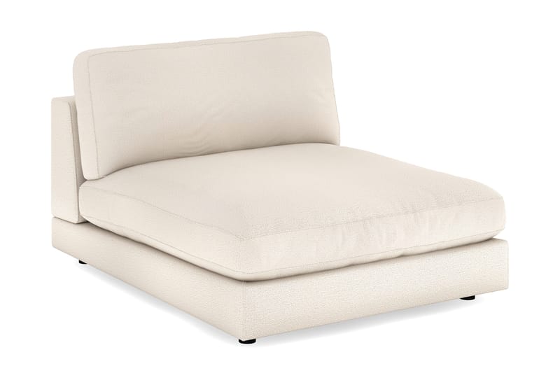 Arken 1-sits Divanmodul i Tyg - Beige - Möbler - Soffa - Modulsoffor - Övriga moduler till modulsoffa