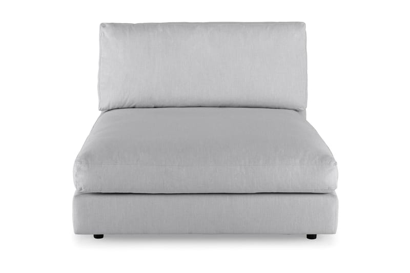 Arken 1-sits Divanmodul i Tyg - Grå - Möbler - Soffa - Modulsoffor - Övriga moduler till modulsoffa