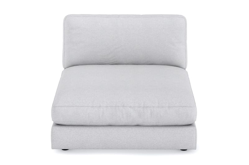 Arken 1-sits Divanmodul i Tyg - Ljusgrå - Möbler - Soffa - Modulsoffor - Övriga moduler till modulsoffa