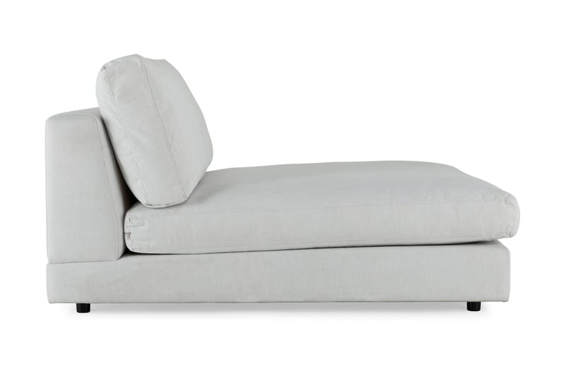 Arken 1-sits Divanmodul i Tyg - Ljusgrå - Möbler - Soffa - Modulsoffor - Övriga moduler till modulsoffa