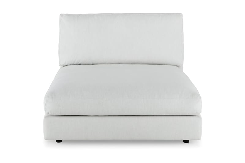 Arken 1-sits Divanmodul i Tyg - Ljusgrå - Möbler - Soffa - Modulsoffor - Övriga moduler till modulsoffa