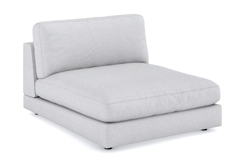 Arken 1-sits Divanmodul i Tyg, Ljusgrå