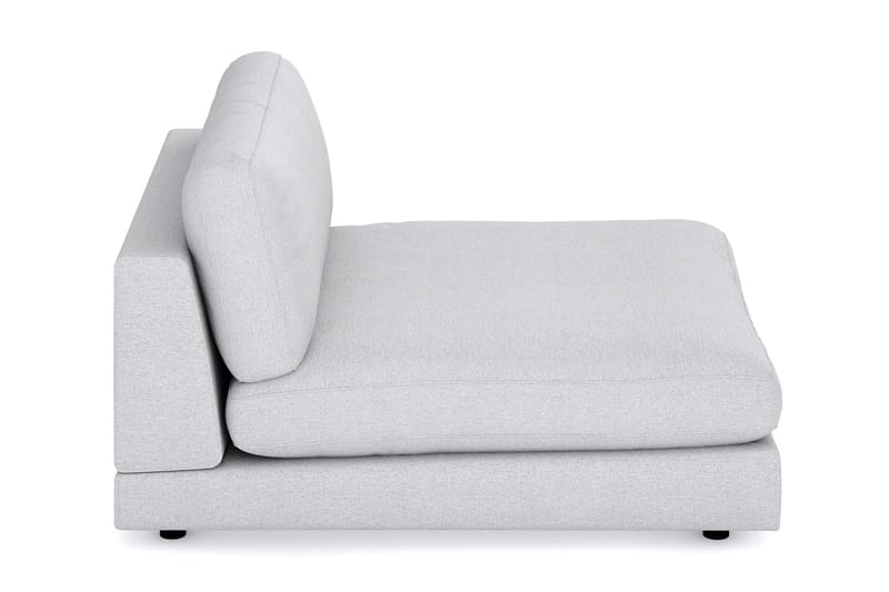 Arken 1-sits Divanmodul i Tyg - Ljusgrå - Möbler - Soffa - Modulsoffor - Övriga moduler till modulsoffa