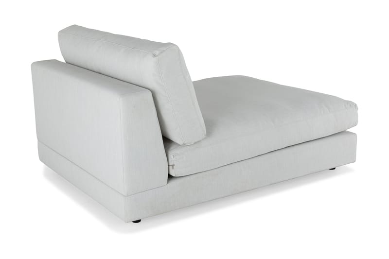 Arken 1-sits Divanmodul i Tyg - Ljusgrå - Möbler - Soffa - Modulsoffor - Övriga moduler till modulsoffa