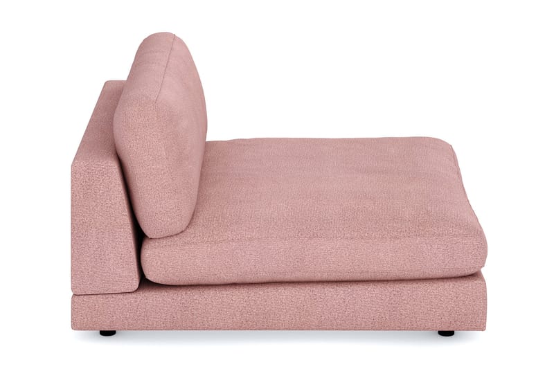Arken 1-sits Divanmodul i Tyg - Rosa - Möbler - Soffa - Modulsoffor - Övriga moduler till modulsoffa