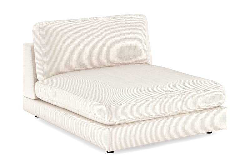 Arken 2-sits Divanmodul i Manchester - Beige - Möbler - Soffa - Modulsoffor - Övriga moduler till modulsoffa