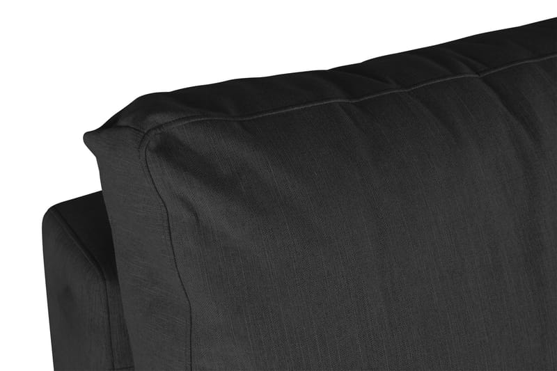 Arken 2-sits Divanmodul i Tyg - Svart - Möbler - Soffa - Modulsoffor - Övriga moduler till modulsoffa