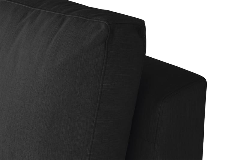 Arken 2-sits Divanmodul i Tyg - Svart - Möbler - Soffa - Modulsoffor - Övriga moduler till modulsoffa