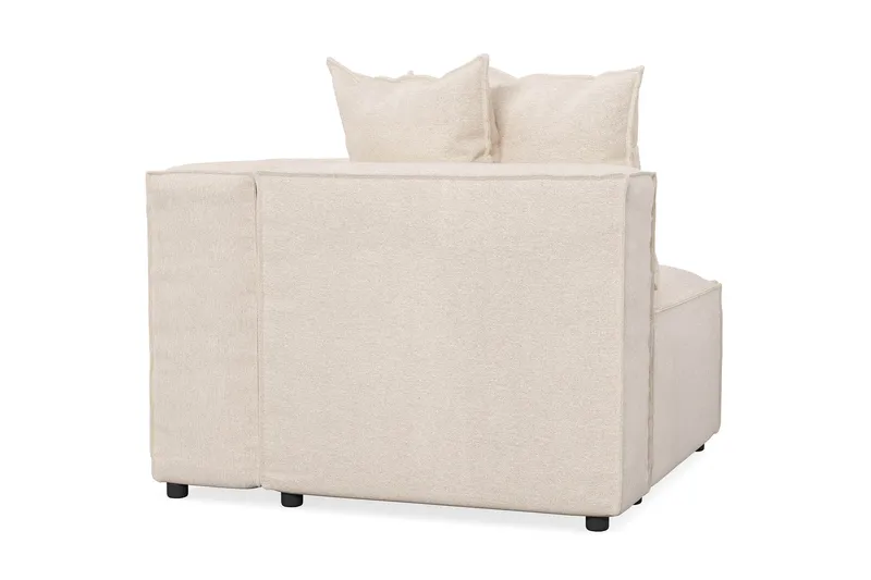 Cubo 1-sits Högermodul i Tyg 108 cm bred - Beige - Möbler - Soffa - Modulsoffor - Övriga moduler till modulsoffa