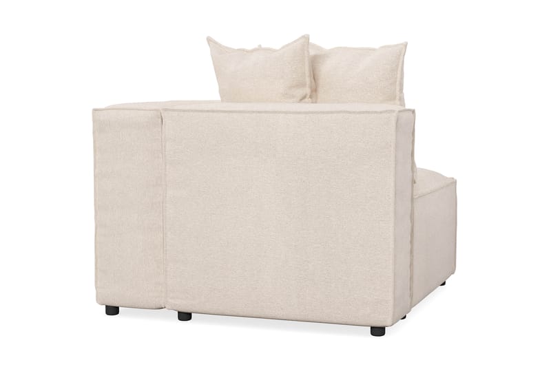 Cubo 1-sits Högermodul i Tyg 108 cm bred - Beige - Möbler - Soffa - Modulsoffor - Övriga moduler till modulsoffa