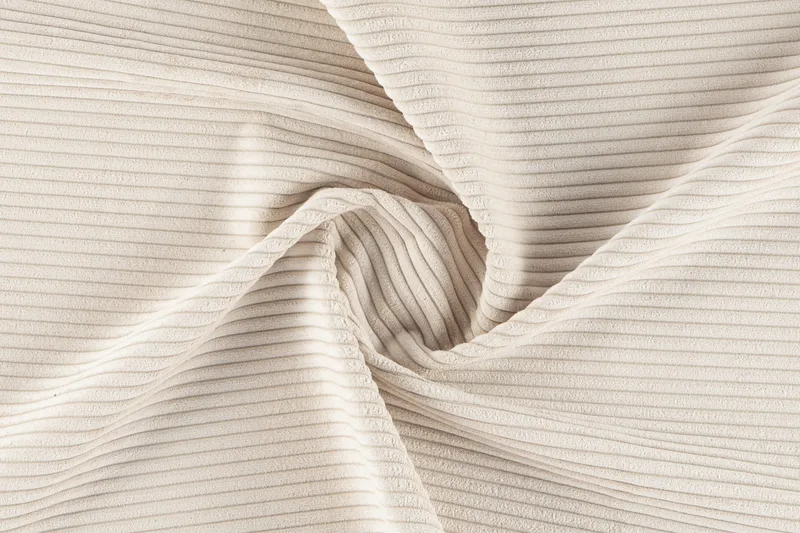 Cubo 1-sits  Rektangulär Fotpallsmodul i Manchester 80 cm bred - Beige - Möbler - Soffa - Modulsoffor - Övriga moduler till modulsoffa