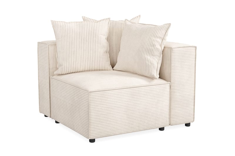 Cubo Högermodul 108 cm - Beige - Övriga moduler till modulsoffa