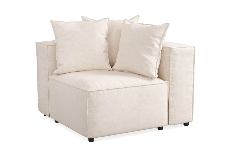 Cubo Högermodul 108 cm - Beige - Övriga moduler till modulsoffa