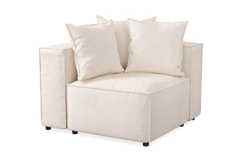 Cubo Vänstermodul 108 cm - Beige - Möbler - Soffa - Modulsoffor - Övriga moduler till modulsoffa