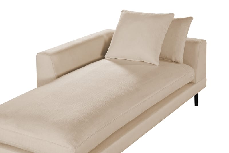 Karridale Divanmodul 92,5 cm Vänster - Beige - Övriga moduler till modulsoffa