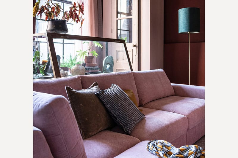 Kielstra Högermodul - Rosa - Möbler - Soffa - Modulsoffor - Övriga moduler till modulsoffa