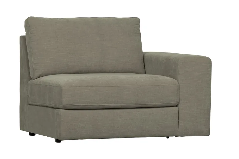 Kielstra Högermodul - Varmgrå - Möbler - Soffa - Modulsoffor - Övriga moduler till modulsoffa