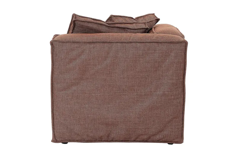 Oceanis Hörnmodul/armstödsmodul höger - Brun - Möbler - Soffa - Modulsoffor - Övriga moduler till modulsoffa