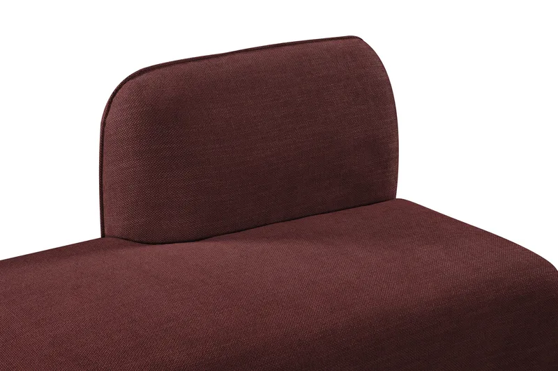 Space Schäslongmodul Vänster - Röd - Möbler - Soffa - Modulsoffor - Övriga moduler till modulsoffa