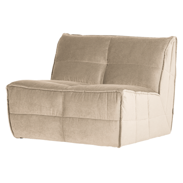1-sits Modul Cluster 105 cm - Beige - Möbler - Soffa - Modulsoffor - Mittmodul
